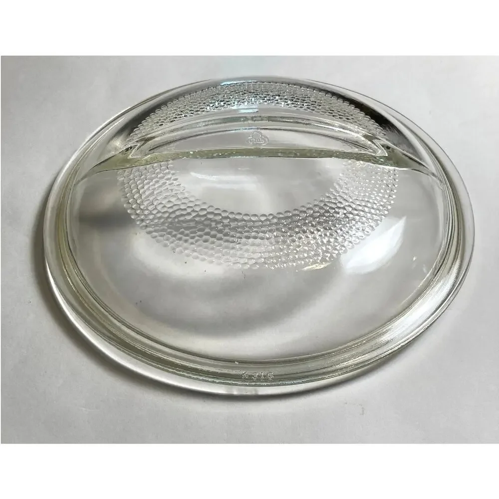 Vintage Club Glass Casserole Replacement Lid K31G Ovenware Dotted Pattern